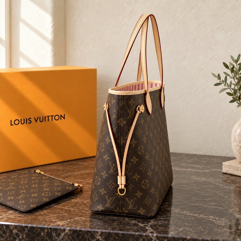 Louis Vuitton Neverfull MM Monogram - Picture 3 of 6